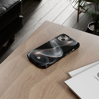 Luminous Vortex · Tough Phone Case for iPhone · Black