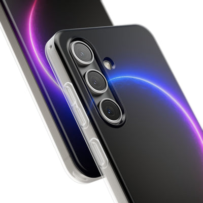 Luminous Eclipse · Lite Phone Case for Samsung · Black