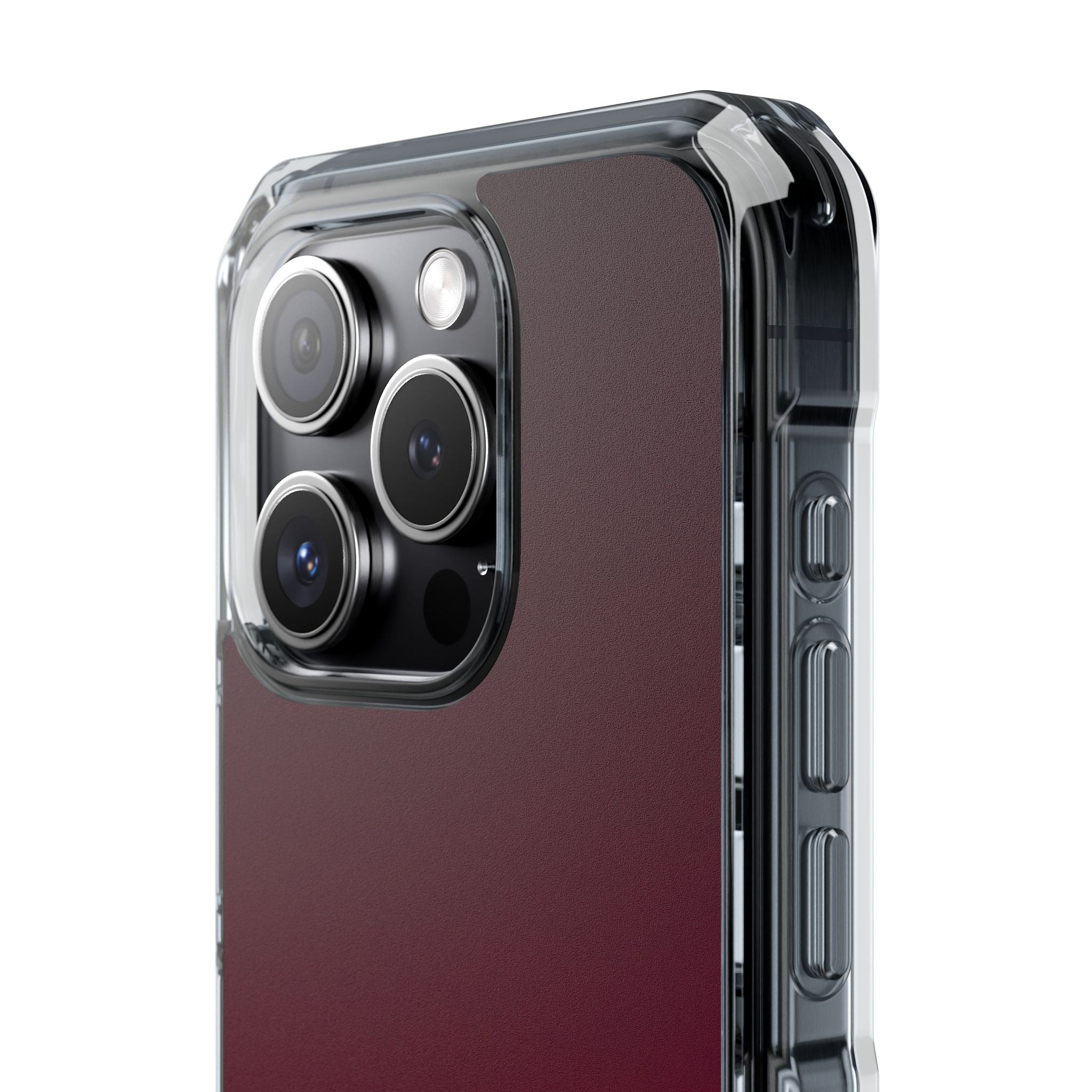 Red Impact MagSafe Phone Case for iPhone - Deep Sangria Gradient