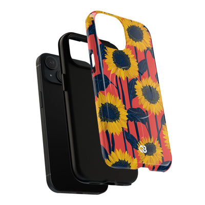 Solar Navy Bloom · Tough+ Phone Case for iPhone · Magsafe