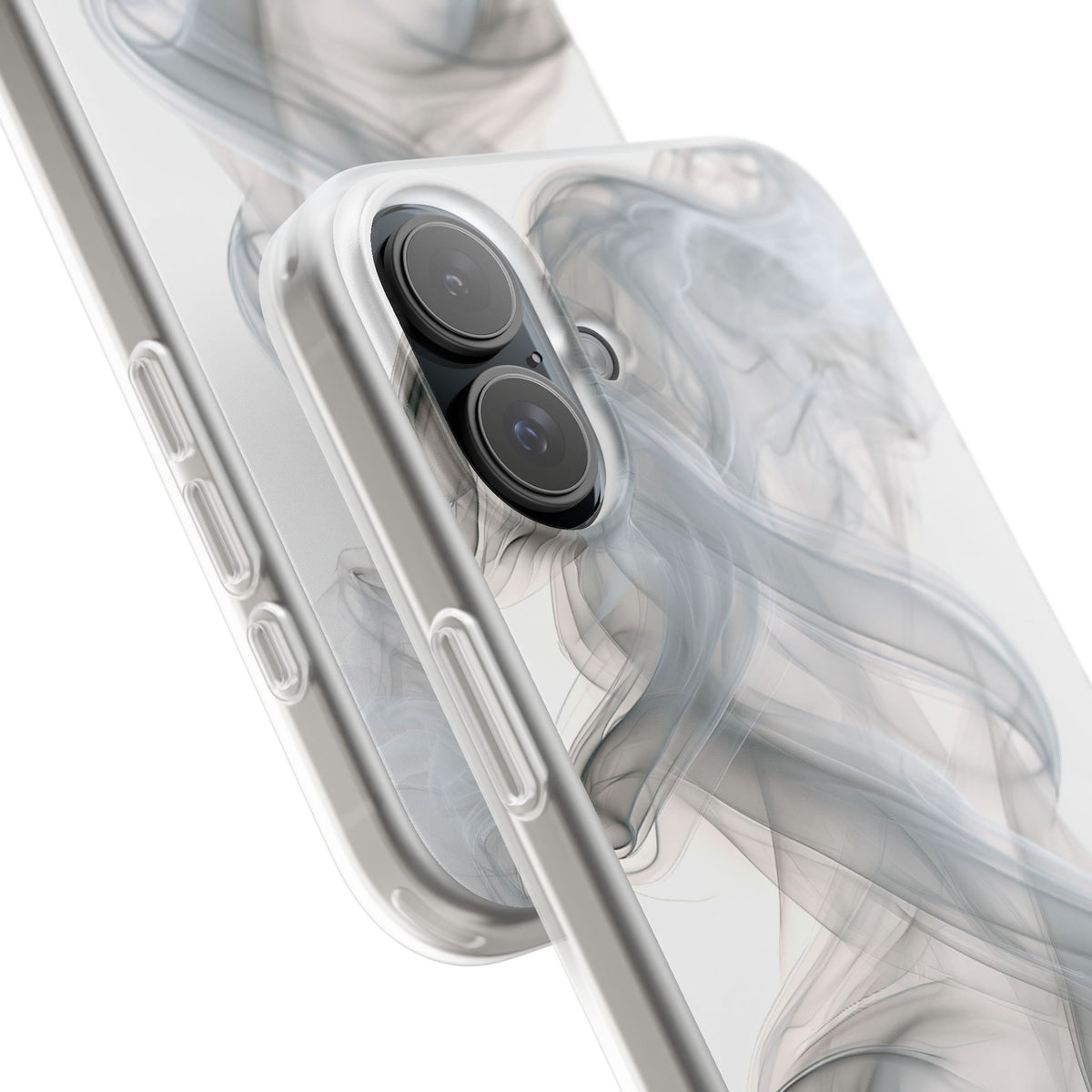 Vapor Noir · Lite Phone Case for iPhone ·  White