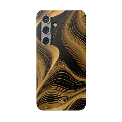 Gold Lite Phone Case for Samsung - Molten Copper Strands