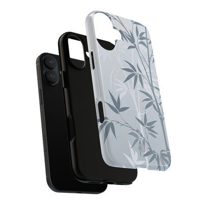 Blue Tough 2.0 Magsafe Phone Case for iPhone - Slate Bamboo Shadow