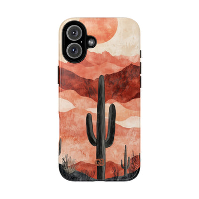 Terracotta Desert Sun · Tough Phone Case for iPhone