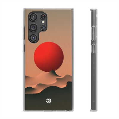 Crimson Sol Ridge · Lite Phone Case for Samsung · Red