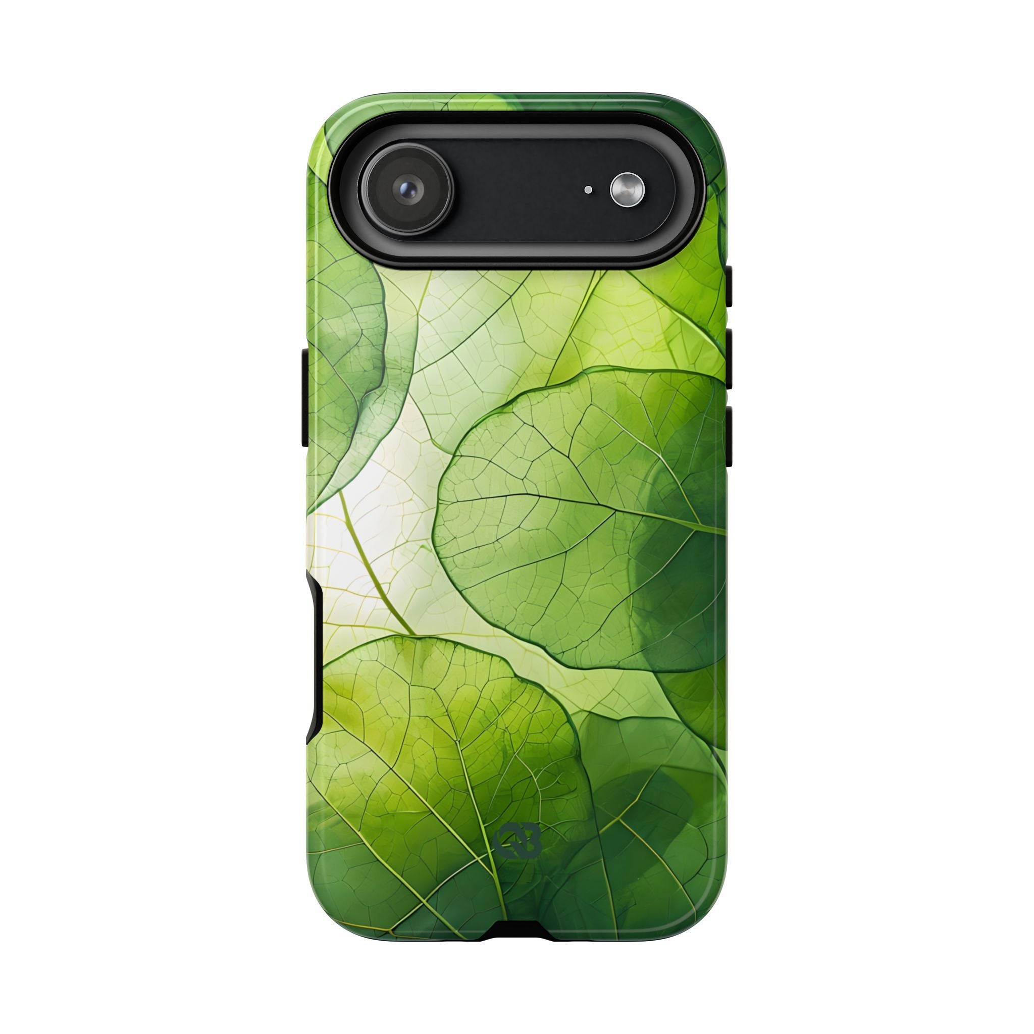Emerald Leaf Veins · Tough Phone Case for iPhone