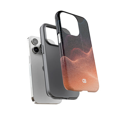 Spectral Elevation · Tough Phone Case for iPhone · Orange