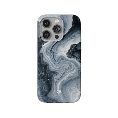 Suminagashi Ink Flow · Lite Phone Case for iPhone ·  Grey