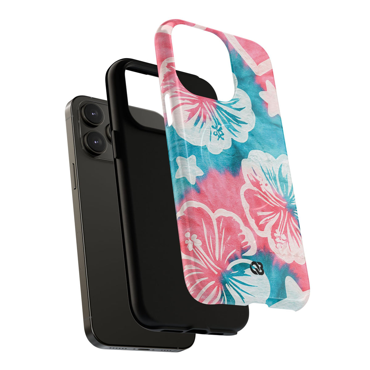 Tropical Hibiscus Bloom · Tough 2.0 Magnetic Phone Case for iPhone · Teal