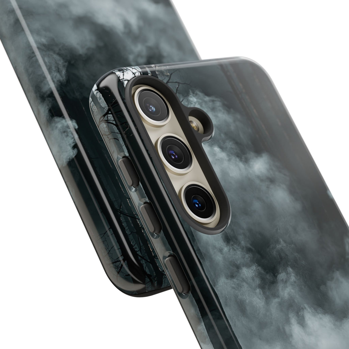 Shadowed Pine Mist · Tough Phone Case for Samsung · Black