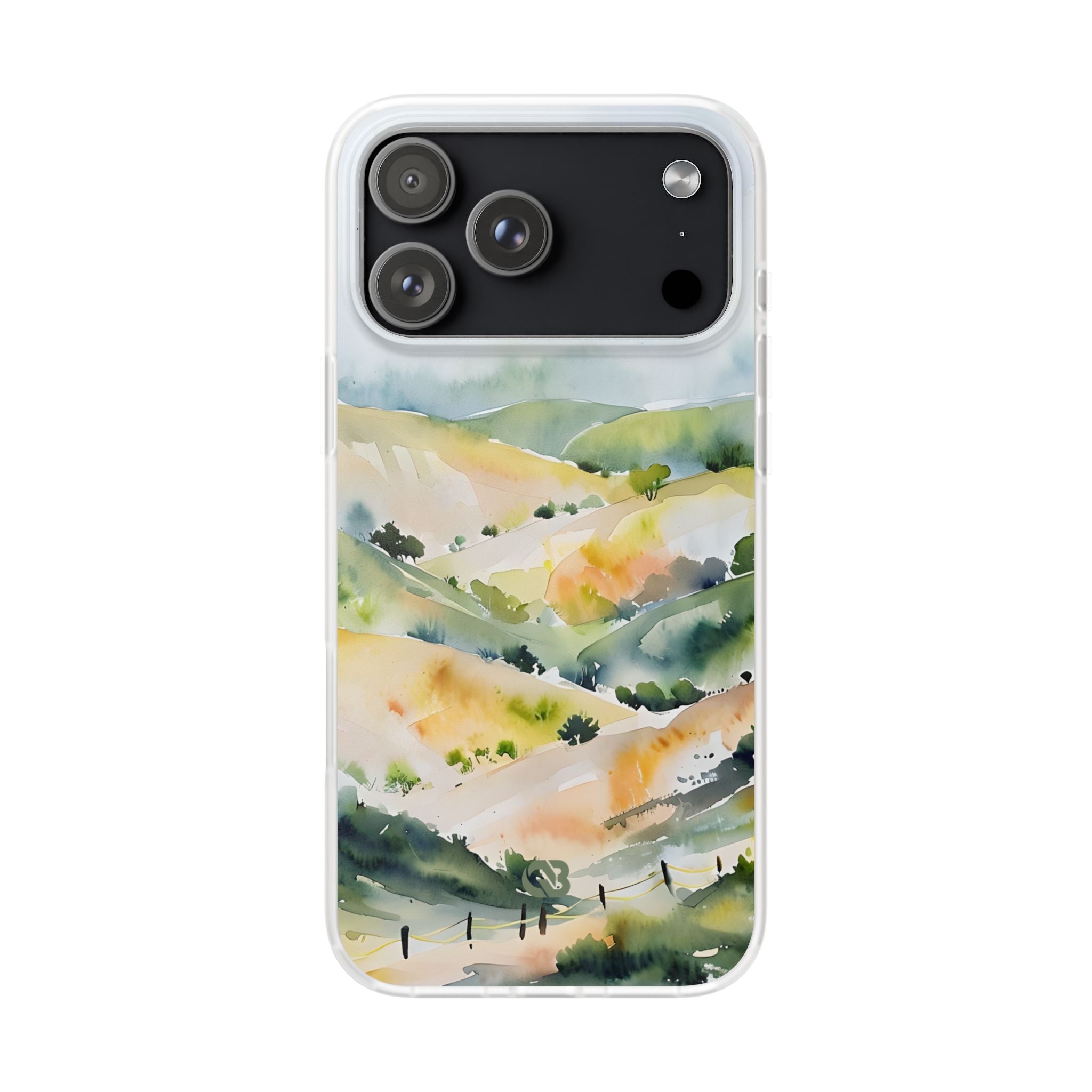 Verdant Mist Valleys · Soft Phone Case for iPhone