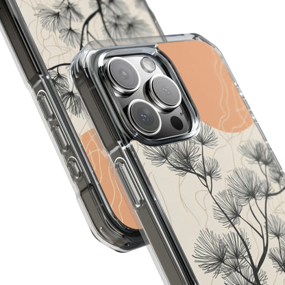 Spiky Tree Sunset iPhone 16 Pro Max Skal - Impact