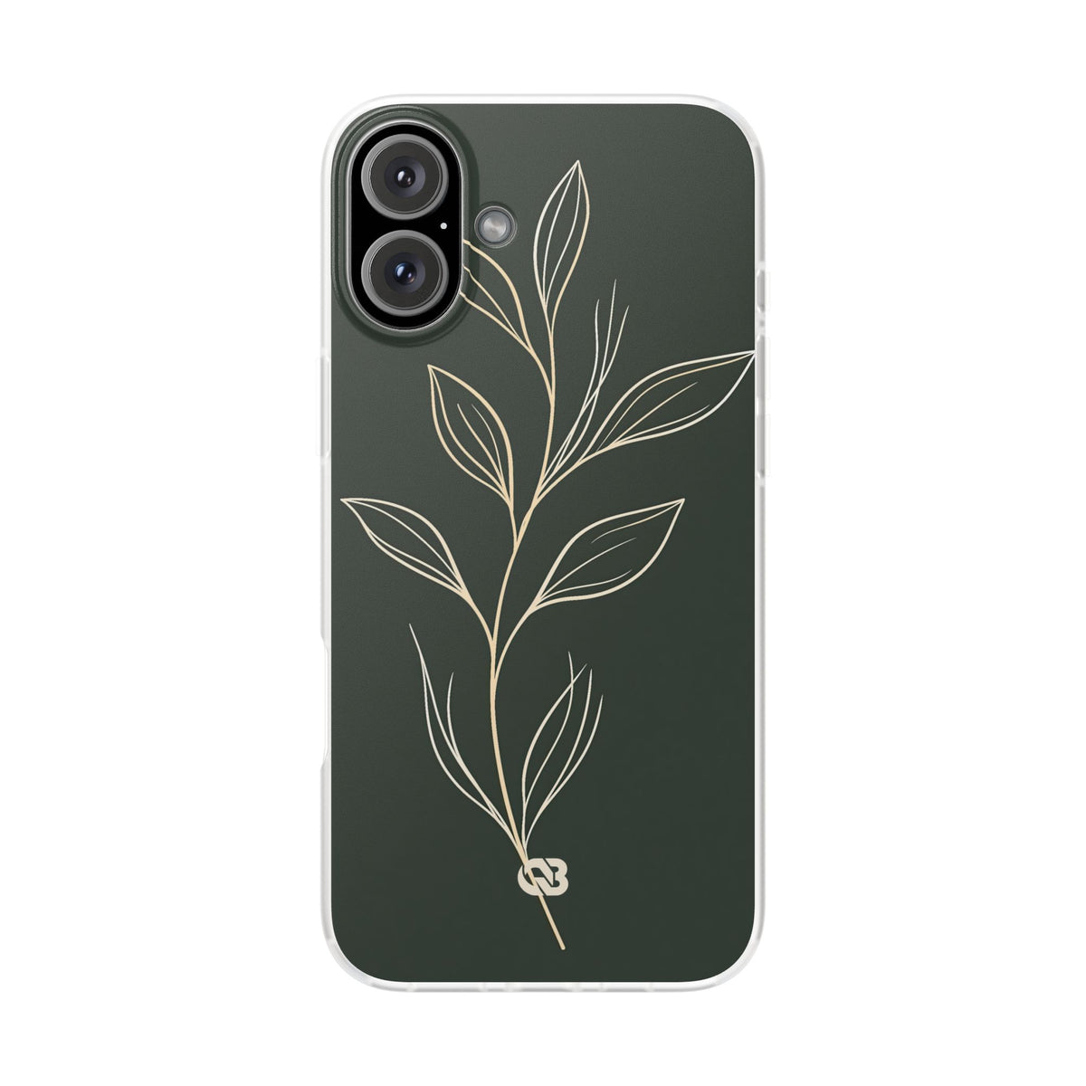 Minimal Botanical Stem · Lite Phone Case for iPhone ·  Green