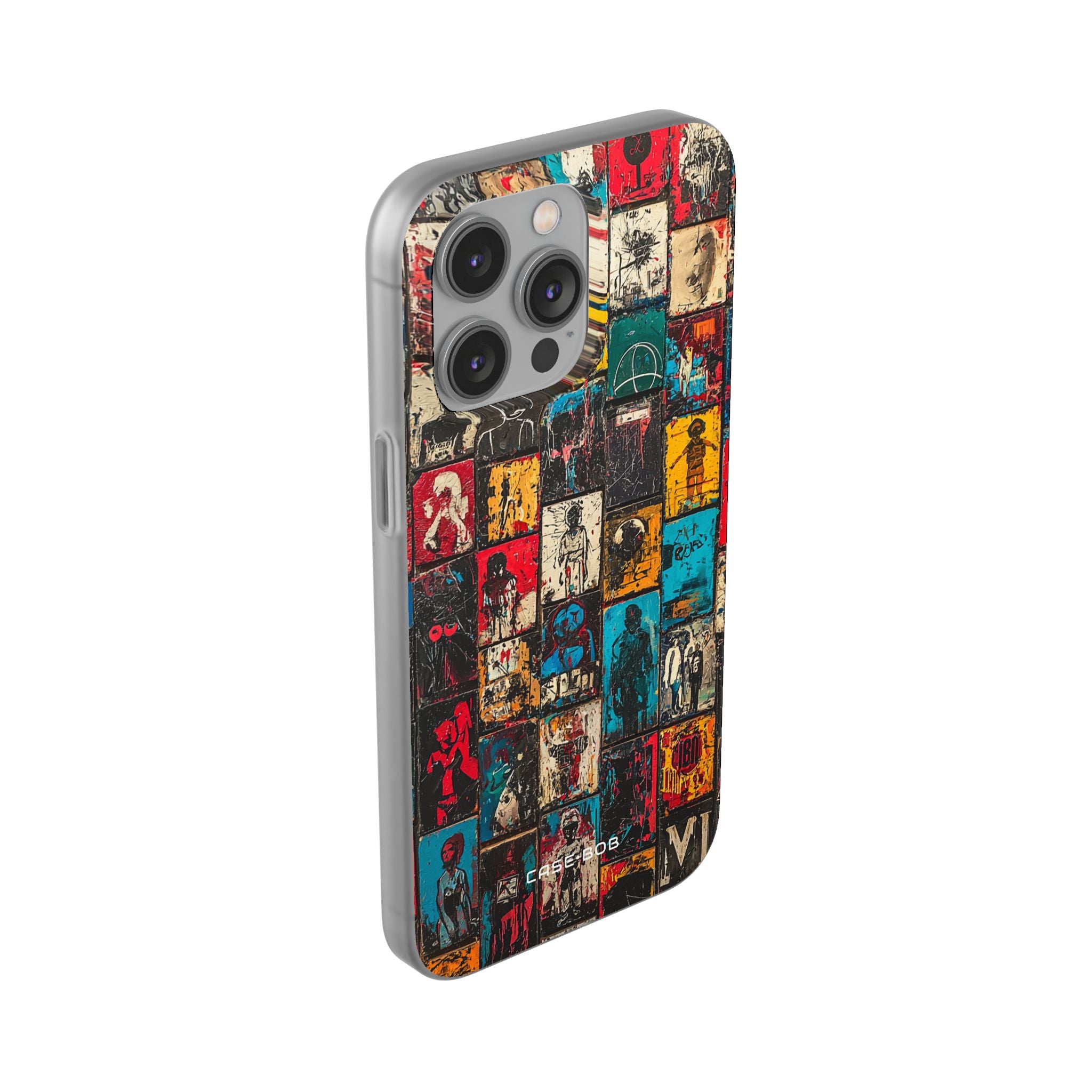 Figured Grid iPhone 14 Pro Max Case - Soft