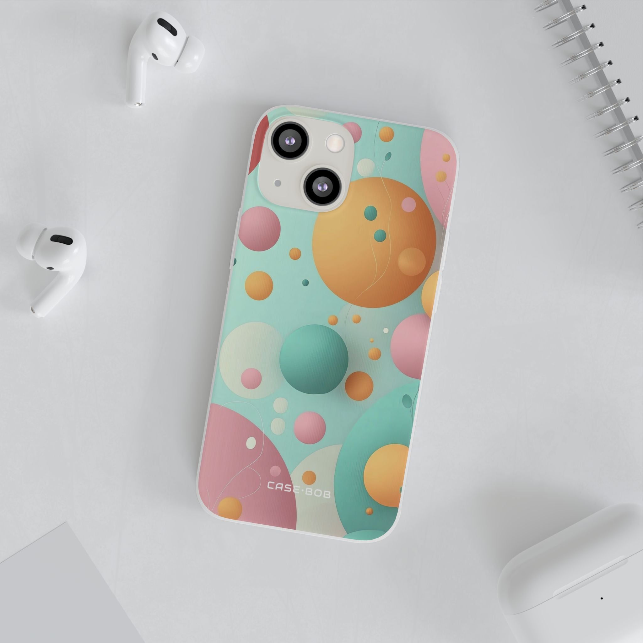 Pastellkreise iPhone 13 mini Case - Soft