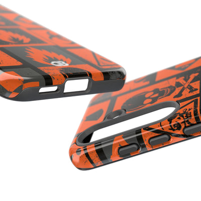 Urban Hazard · Tough Phone Case for Samsung · Orange