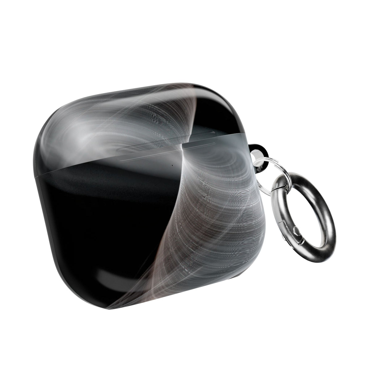 Luminous Vortex · Hard Case for AirPods & AirPods Pro · Black