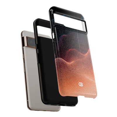 Spectral Elevation · Tough Phone Case for Pixel ·  Orange