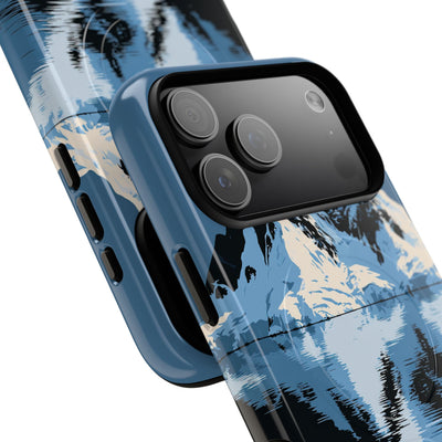 Blue Tough 2.0 Magnetic Phone Case for iPhone - Arctic Summit Mirror
