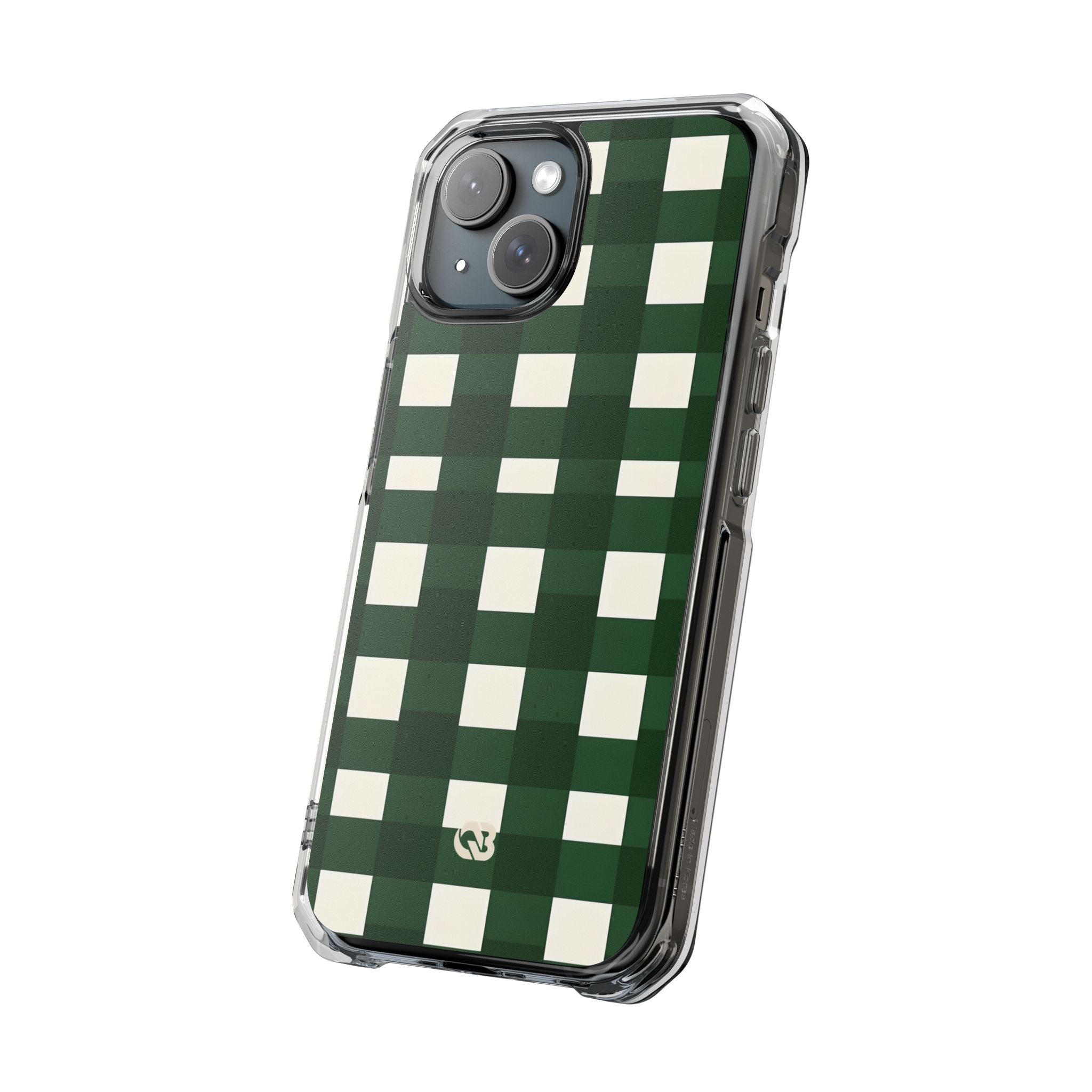 Hunter Green Rutig · Impact Mobilskal för iPhone · Magsafe