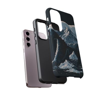 Nordic Arctic Bear · Tough Phone Case for Samsung · Black