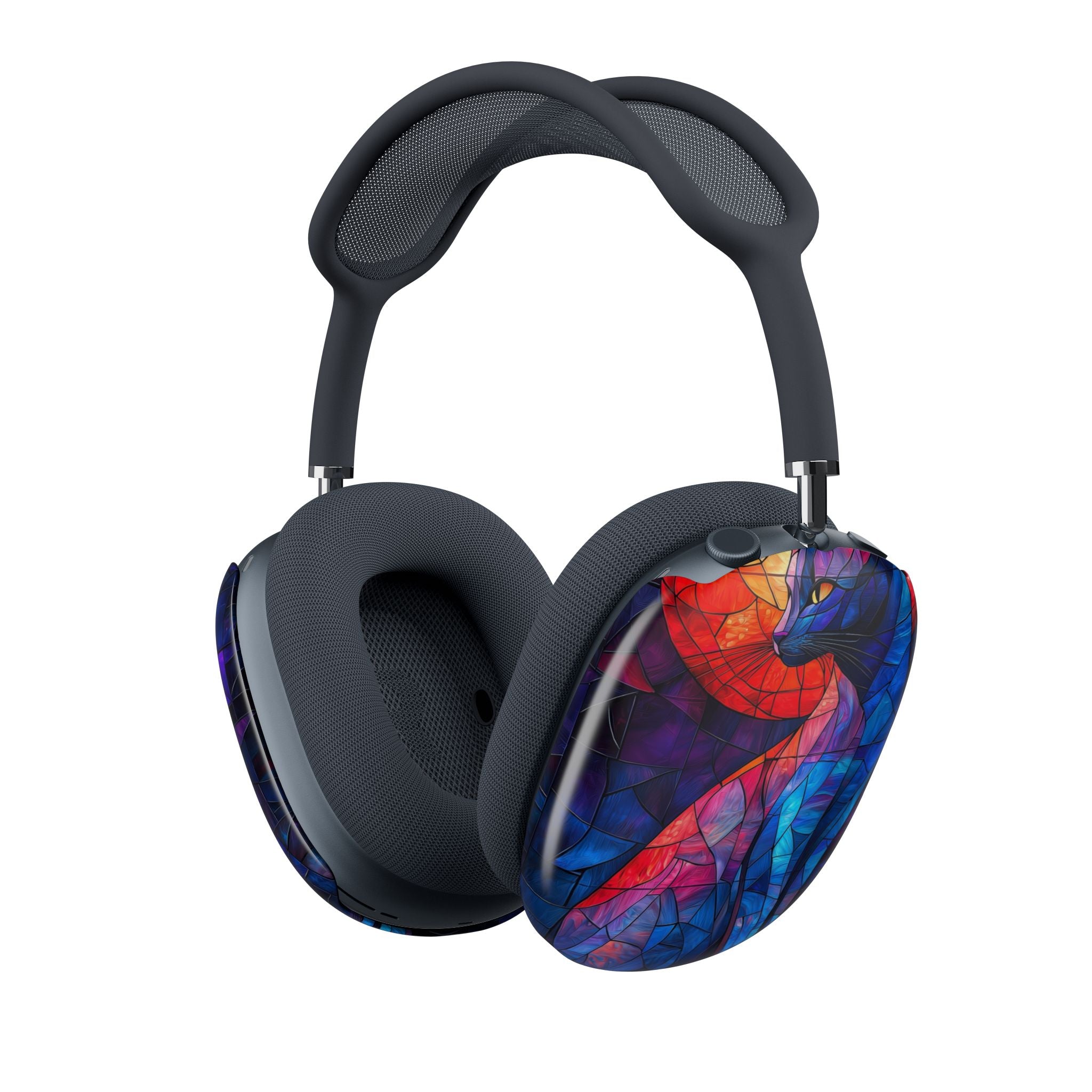 Stained Glass Cat - AirPod Max Case