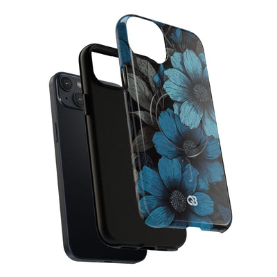 Obsidian Blue Petals · Tough+ Phone Case for iPhone · Magsafe