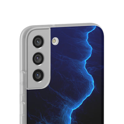 Electric Azure Drift · Lite Phone Case for Samsung · Blue