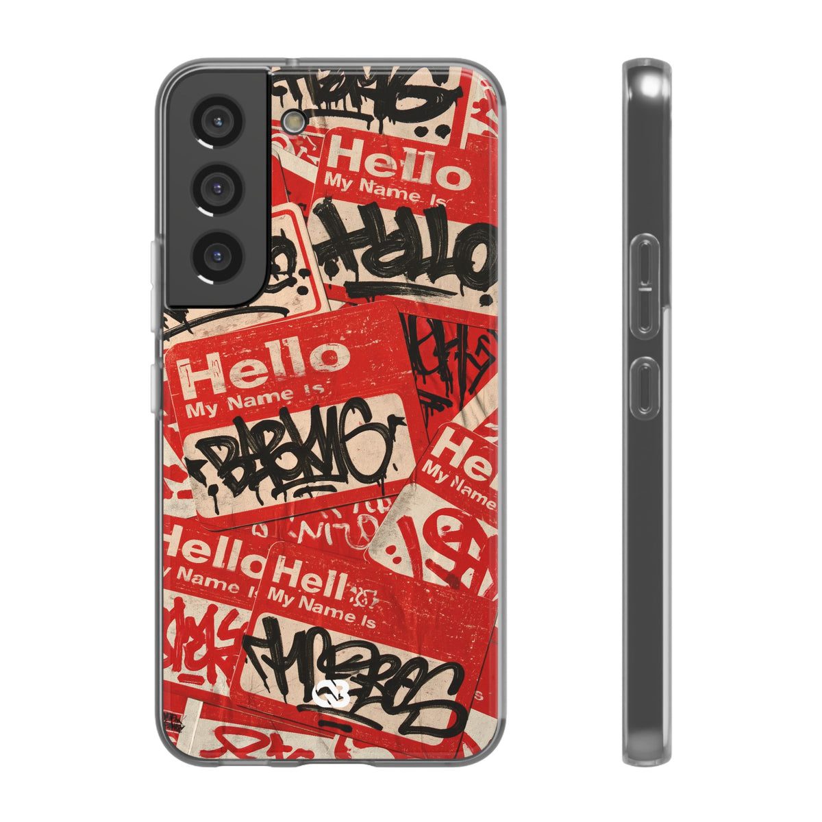 Slap Tag Collage · Lite Phone Case for Samsung · Red