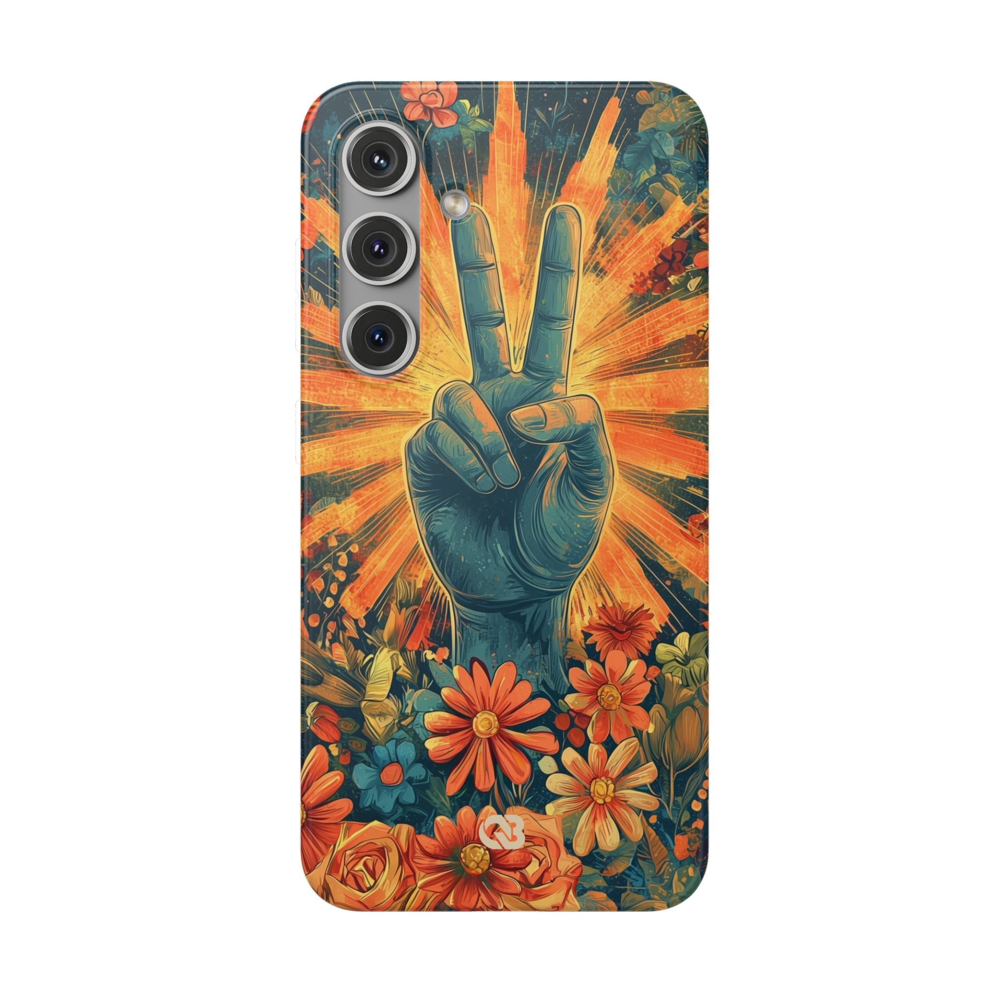 Radiant Peace Bloom · Soft Phone Case for Samsung