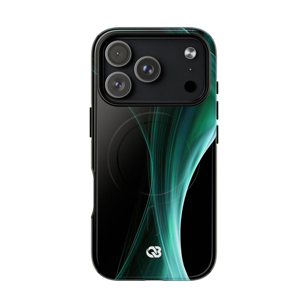 Emerald Lumen · Tough 2.0 Magnetic Phone Case for iPhone · Green