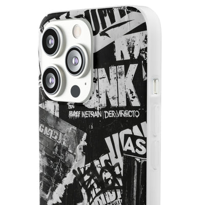 Underground Punk Collage · Lite Phone Case for iPhone ·  Black