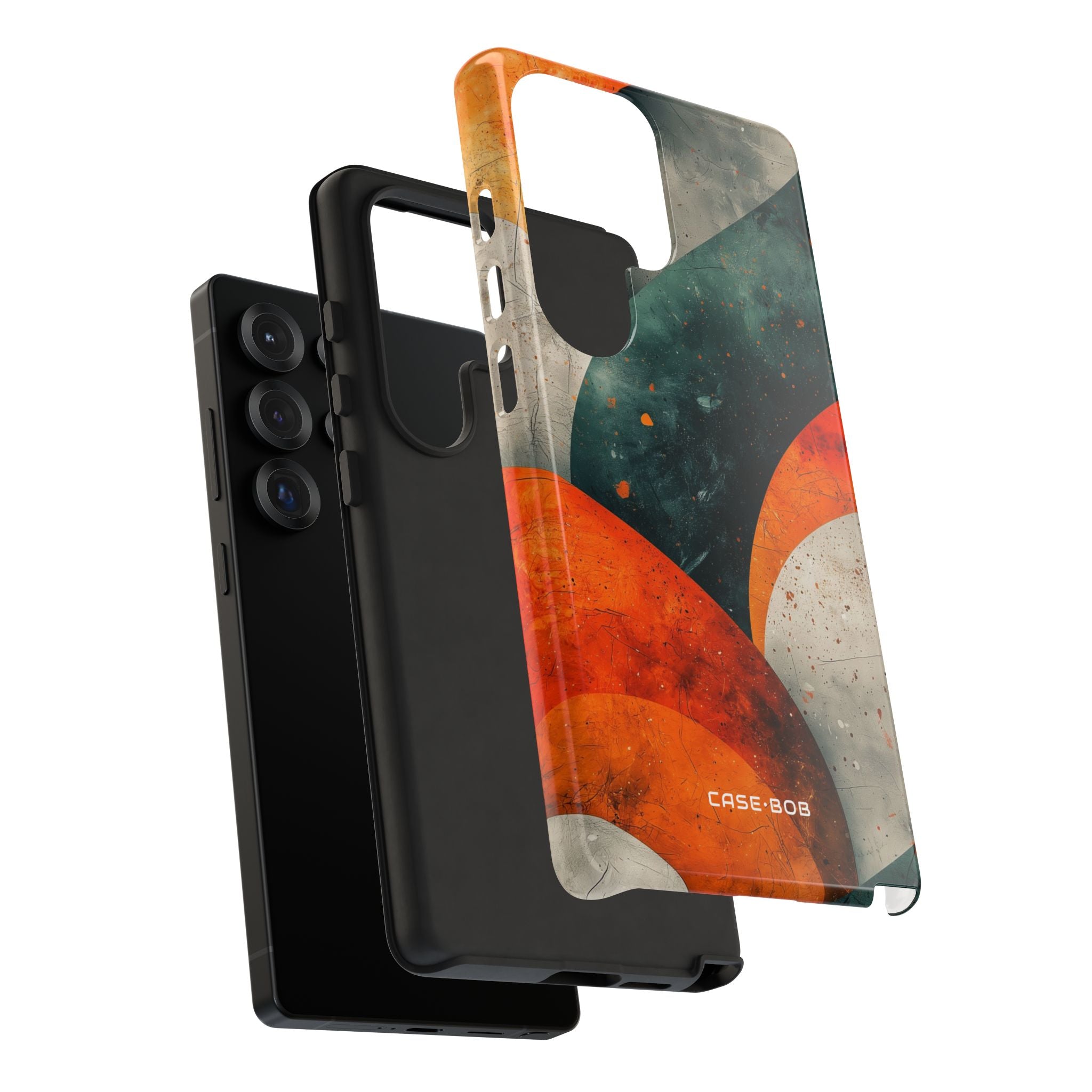 Crimson Wave Samsung S25 Ultra Case - Tough