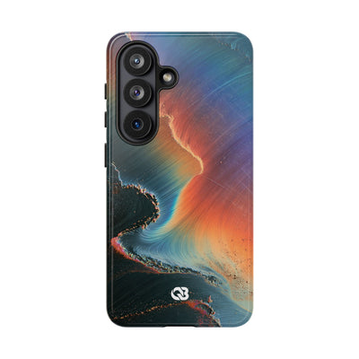 Prismatic Aura Shift · Tough Phone Case for Samsung · Blue