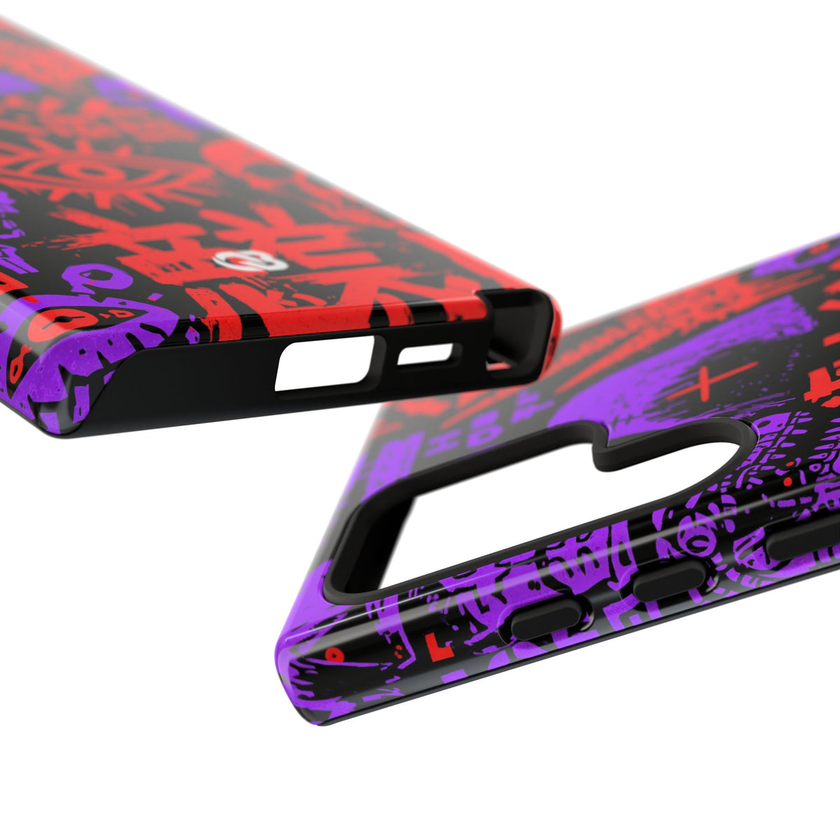 Underground Cyber Glyphs · Tough Phone Case for Samsung · Black