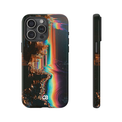 Prismatic Circuit · Tough Phone Case for iPhone · Black