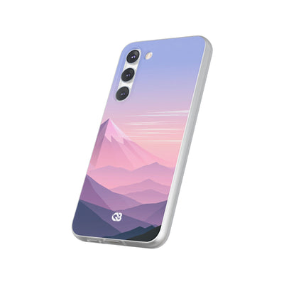 Purple Lite Phone Case for Samsung - Lavender Alpine Dawn