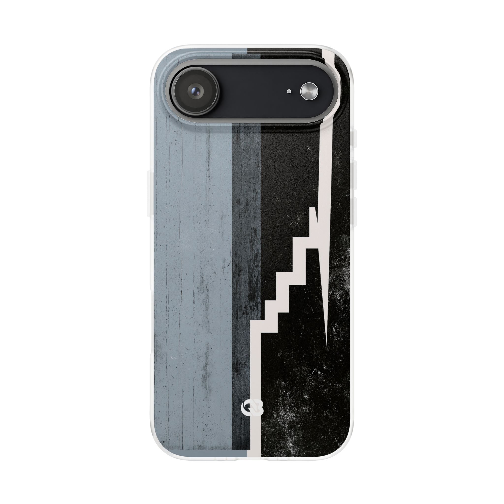 Grey Lite Phone Case for iPhone - Industrial Concrete Void