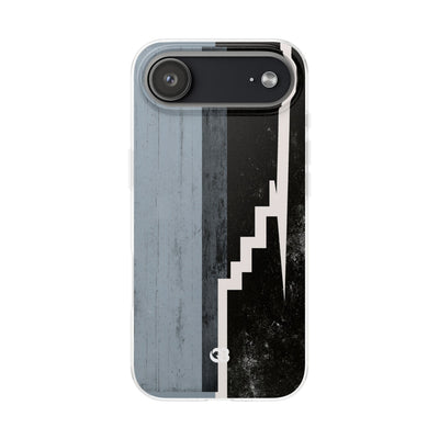 Grey Lite Phone Case for iPhone - Industrial Concrete Void