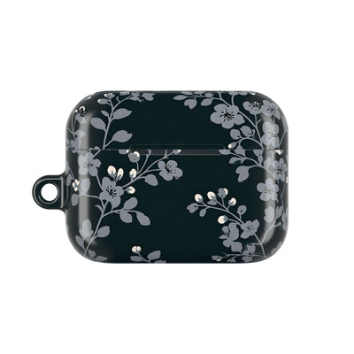 Nocturne Blossom Branch · Hard Case for AirPods & AirPods Pro · Black
