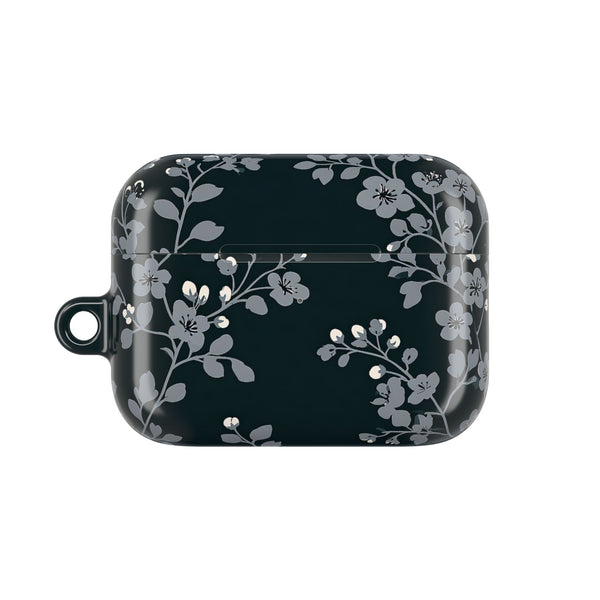 Nocturne Blossom Branch · Hard Case for AirPods & AirPods Pro · Black