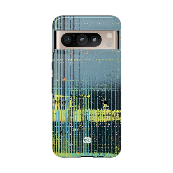 Acid Raster Circuit · Tough Phone Case for Pixel ·  Teal