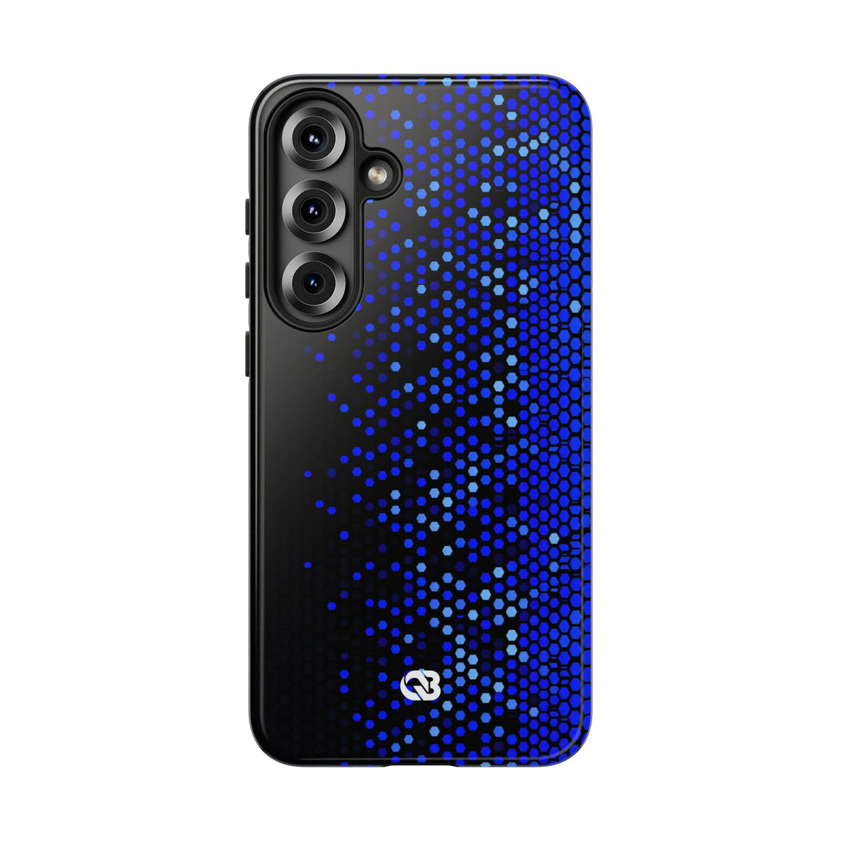 Cobalt Hex Dispersion · Tough Phone Case for Samsung · Blue