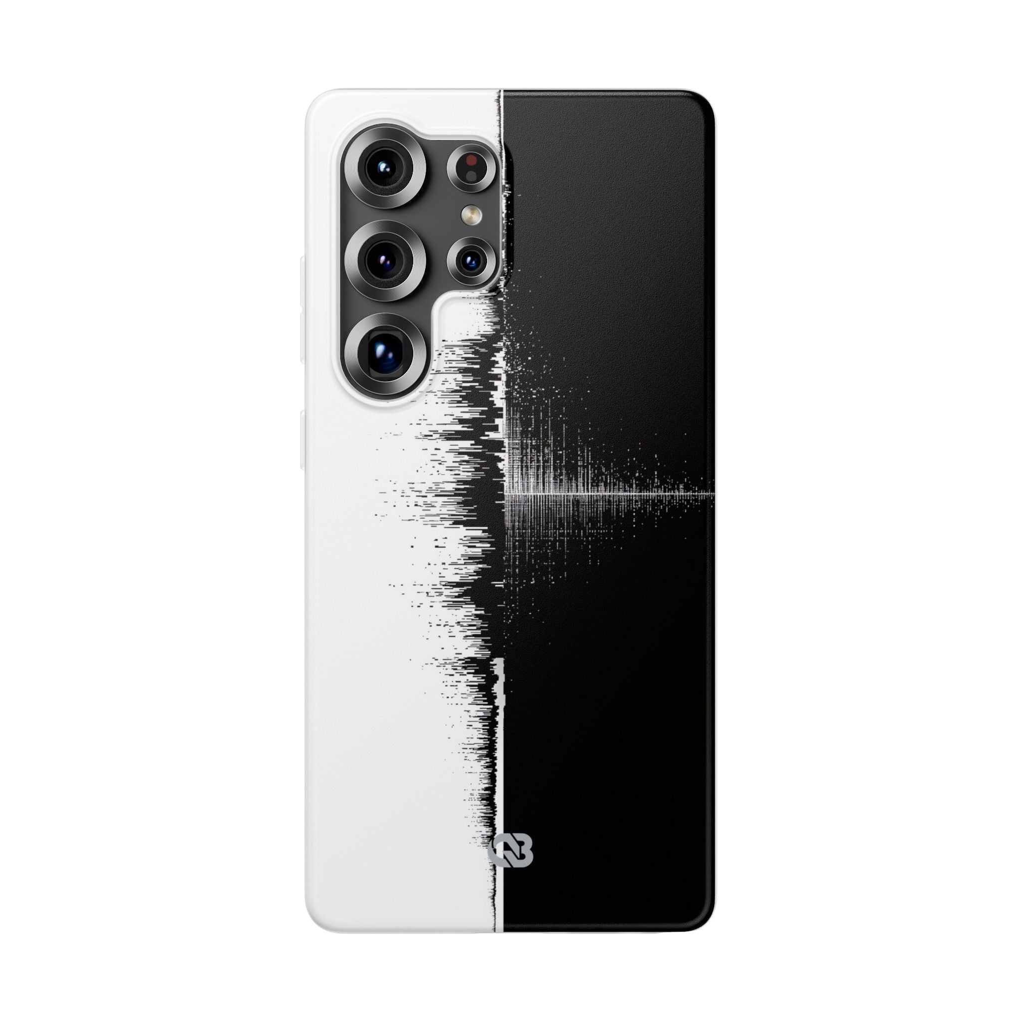 Black Lite Phone Case for Samsung - Static Signal Split