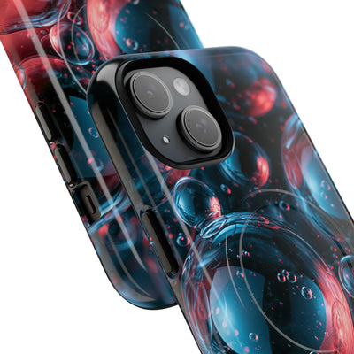 Aqua Gel Spheres · Tough 2.0 Magnetic Phone Case for iPhone · Blue