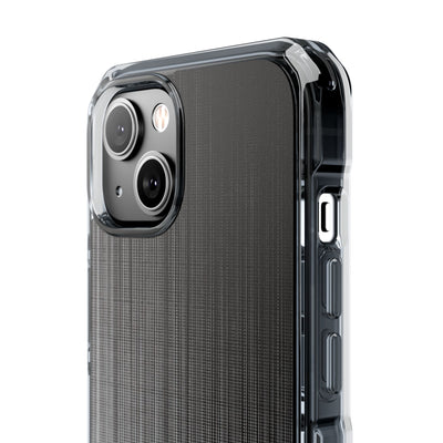 Grey Impact MagSafe Phone Case for iPhone - Static Vertical Dither