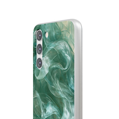 Translucent Aqua Flow · Lite Phone Case for Samsung · Teal