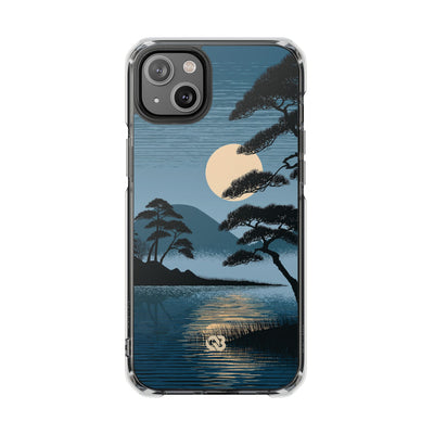 Blue Impact MagSafe Phone Case for iPhone - Midnight Kyoto Pine