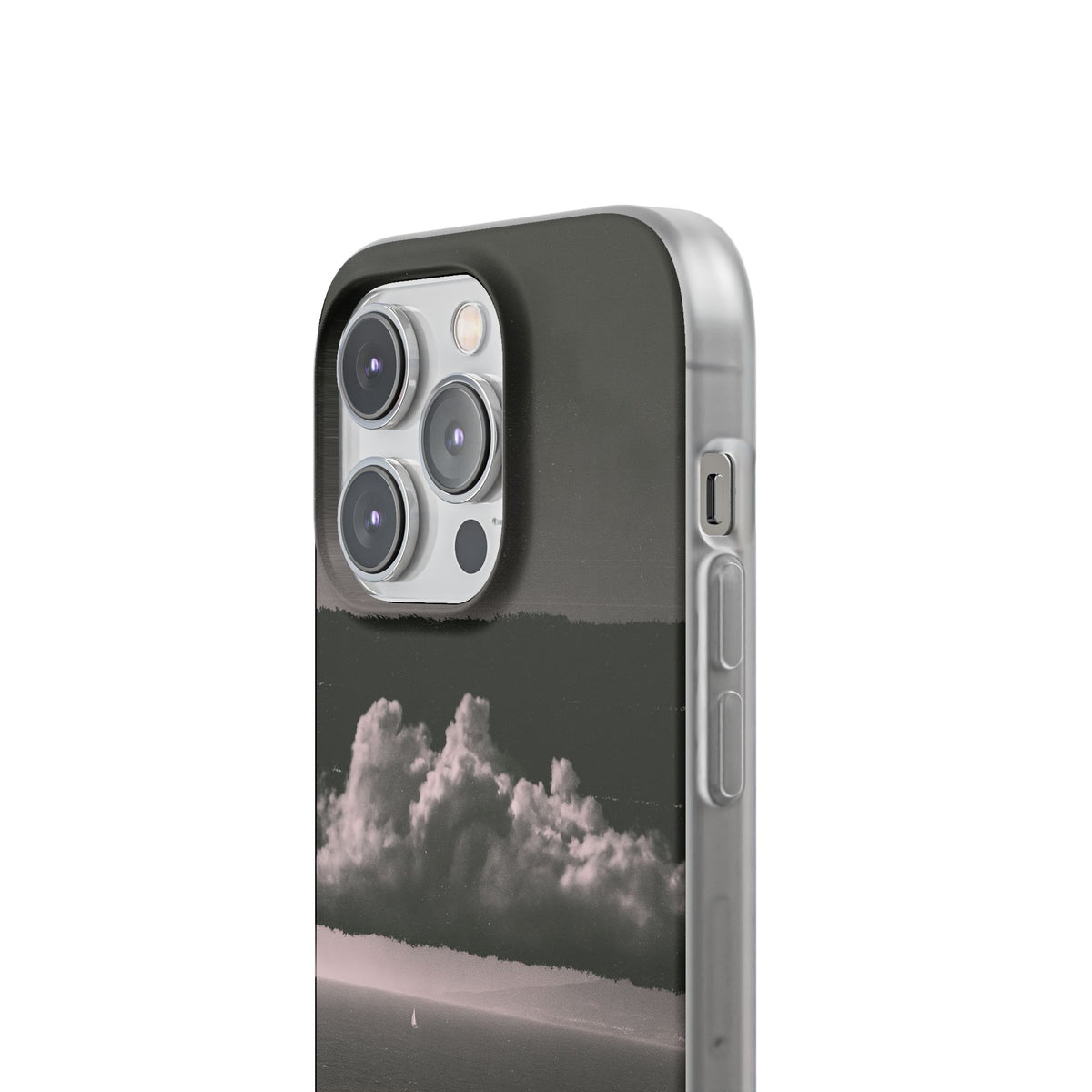 Crimson Horizon · Lite Phone Case for iPhone ·  Black