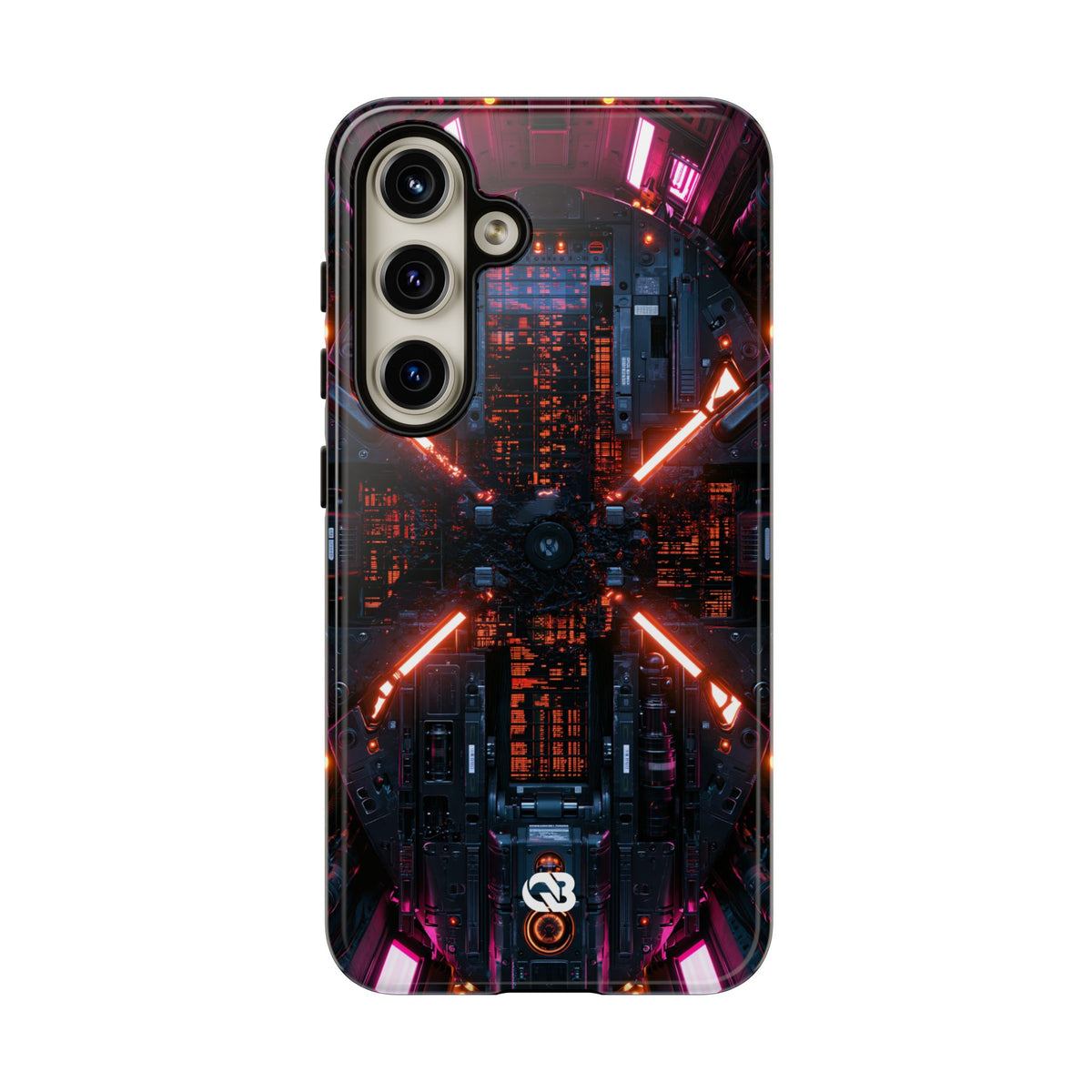 Cybernetic Reactor Core · Tough Phone Case for Samsung · Black